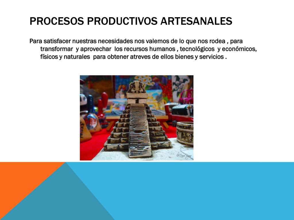 Procesos Productivos Artesanales Y Procesos Productivos Industriales